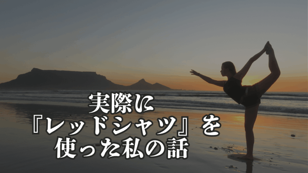 実際にredshirtを使った私のお話