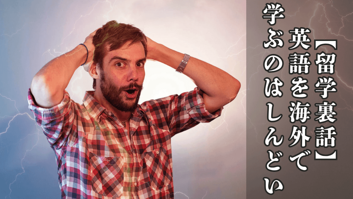 【留学裏話】留学生必見｜英語を学びにアメリカ行くと痛い目遭います。