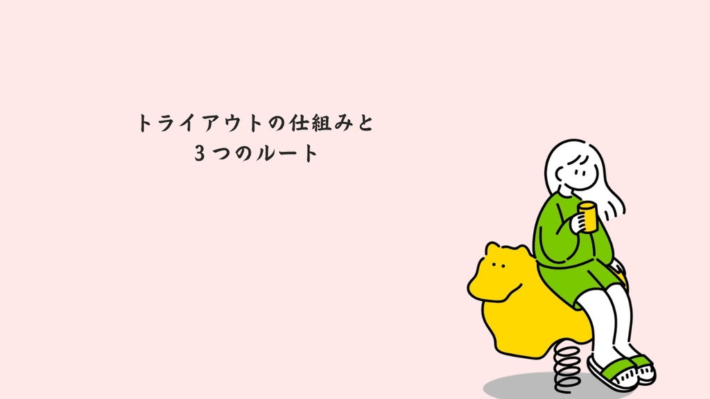 トライアウト(入部テスト)の仕組みと3つのルート